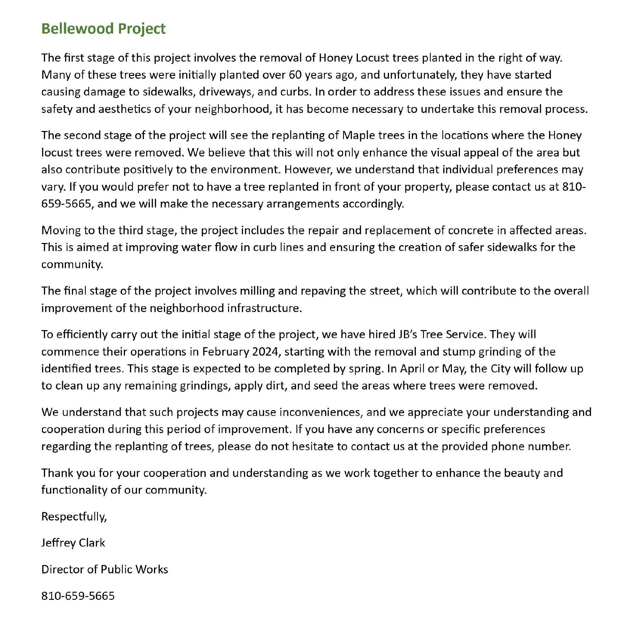 Bellewood project